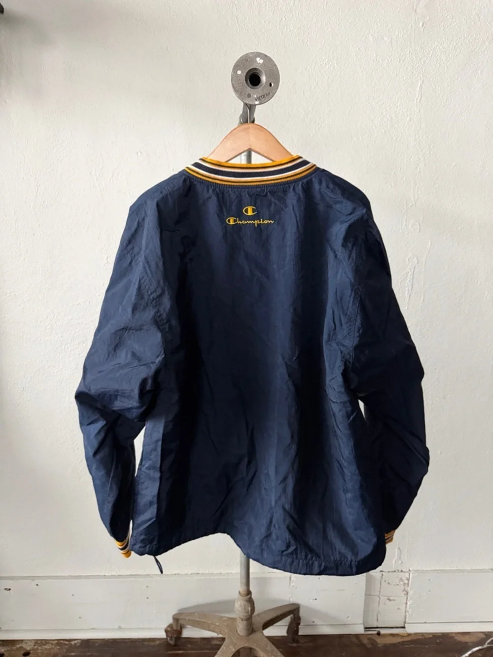 Vintage 90s Champion Pullover Windbreaker Size Medium